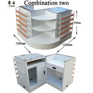 Heavy Duty Grocery Cashier Counter Eco Friendly Checkout Counter