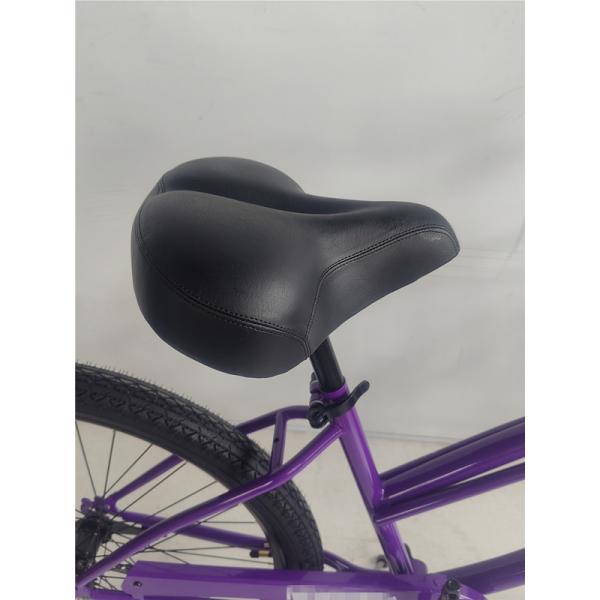 150KG Load Capacity Women's Cruiser Bike Single Speed Urban Lady Beach Bike 26 Inch