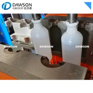 Double Station Customize Cavities Plastic Bottle Making Machine Extrusion