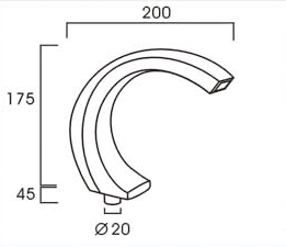 bathtub Faucet /bathtub taps/waterfall AHA-17