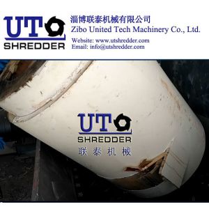 double shaft shredder/ Cardboard barrel shredder/ wooded barrel shredder/