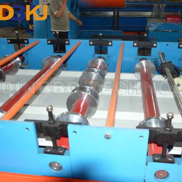 Tr4 Tr5 Tr6 Roof Roll Forming Machine PLC Control System Cr12 Roller Material