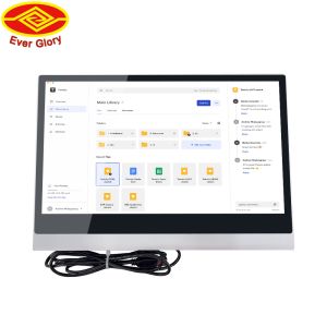 15.6" Optical Bonding Display , TFT LCD Modules With Full Lamination IP65