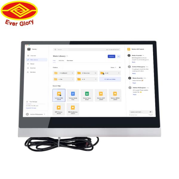 15.6" Optical Bonding Display , TFT LCD Modules With Full Lamination IP65