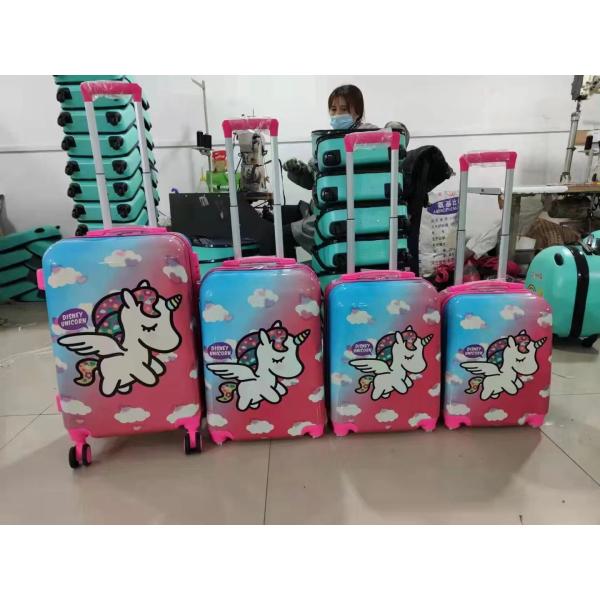 Telescopic Handle Kids Cartoon Luggage Suitcase Multipurpose Sturdy