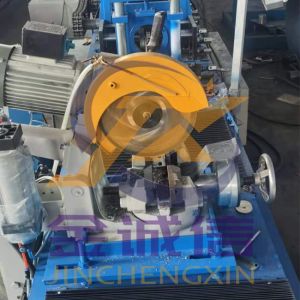Hydraulic Cutting Roll Forming Machine For Solar Structure 10-23m/min