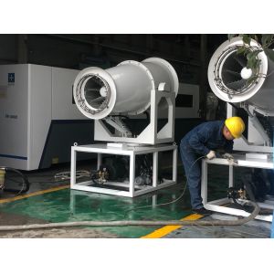 Dust Control Fog Cannon Machine Flexible Mist Droplets
