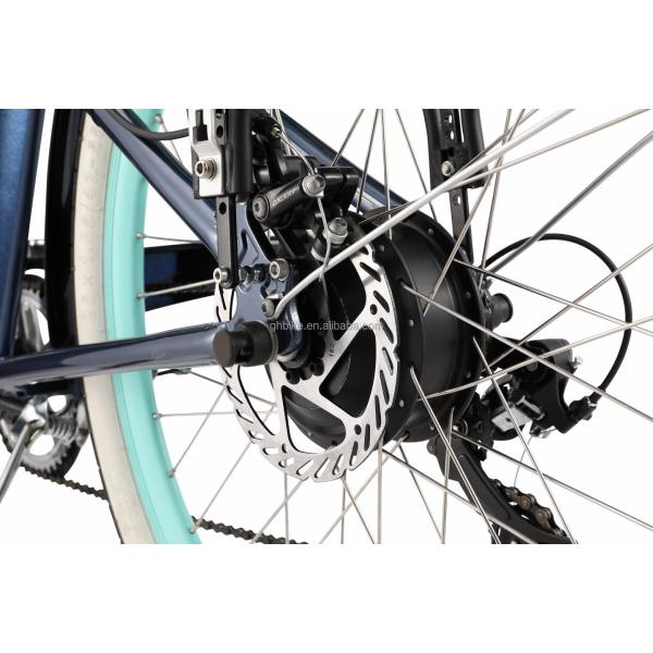 Power Supply Lithium Battery 48V 14AH Electric Beach Cruiser Bicycle for Women Adults