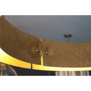 15 Kg Round Crystal Chandelier In Chrome Finish For Ceiling Mount