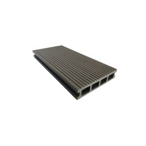 Weather Resistant Plain 146*31mm WPC Hollow Decking