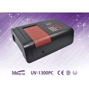 Quality Sunset Yellow Ultraviolet Visible Spectrophotometer Double Beam With USB Interface for sale