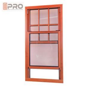 Quality Custom Lift Up Hurricane Impact French Windows / Small Size Top Hung Up Down Sliding Window for sale