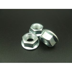 DIN6923 Flange nut DIN EN 1661 ISO 4161 Yellow Zinc Plated M3-m48 Size range