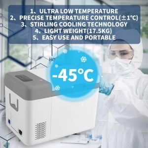 110/220V 50/60Hz 12V/24V Refport Portable Medical Chromatography Refrigerator