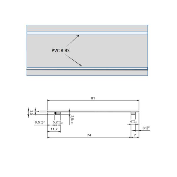 Letterform Edge Trim Cap Letters 1mm Aluminum Trim Cap For Channel Letter