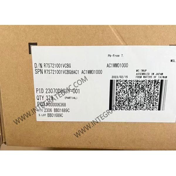 Buy Microcontroller MCU R7S721001VCBG 400MHz 32-Bit Microprocessors - MPU at wholesale prices