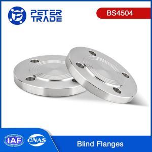China BS4504 A105 A182 F304/304L F316/316L Carbon Steel/Stainless Steel Blind Flanges PN16 BLRF for Industrial Applications on sale