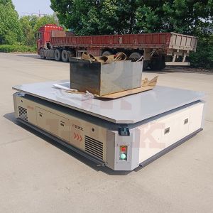 Handling Loads Weighing Wheeled Movers Trackless Transfer Cart