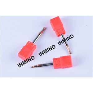 TiSiN Coating , Carbide Ball Nose End Mill , R1.5 , Grain Size 0.5-0.6UM ,