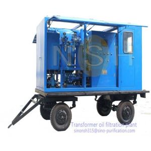 Quality Insulating Dehydration Vacuum Oil Purifier 500L/Min Shelf Covering for sale