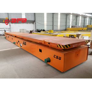 8T Battery Power Rail Transfer Car With Scissor Lifting Device