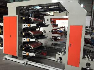 China Multicolor Narrow Web Roll To Roll Flexo Printing Machine For Paper Film on sale