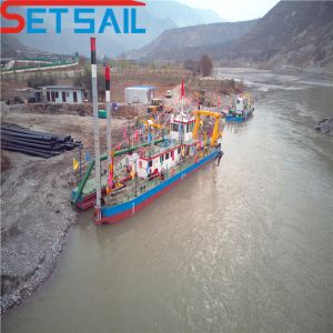 50kw Cutter Head Power 8 Inch Cutter Suction Dredger with Sand Pump by Rexroth