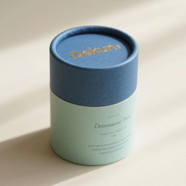 Buy Custom Coffee Bean Paper Tubes Craft Packaging with Embossing at wholesale prices