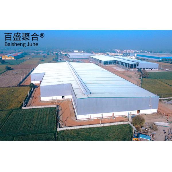 Buy Light Frame Steel Structure Shop for Prefab Building Exhibition Hall in Customized Color at wholesale prices