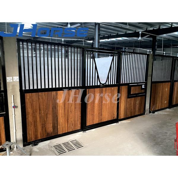 Buy Hot Dipped Galvanized Large Swing Door Horse Stall Fronts With Window at wholesale prices