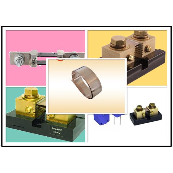 Strip Soft Bright Shunt Manganin Alloy of Copper and Nickel 1mm * 10mm for Shunt Resistance