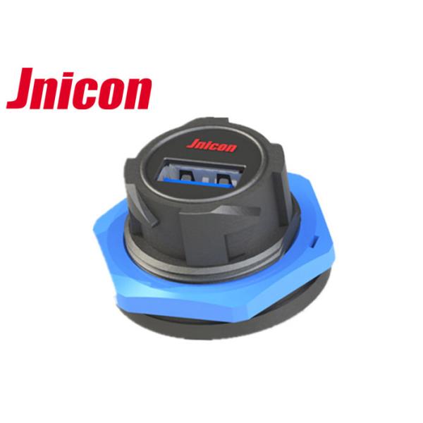 Fast Transmission Signal Waterproof USB Connector B Type Micro USB With Overmold Cable