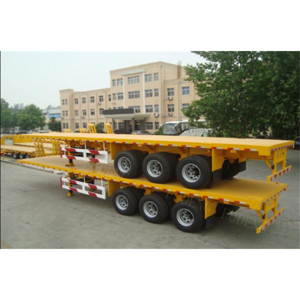 Flatbed Container Trailer Flat Container Trailer 13 Ton Fuwa Axle