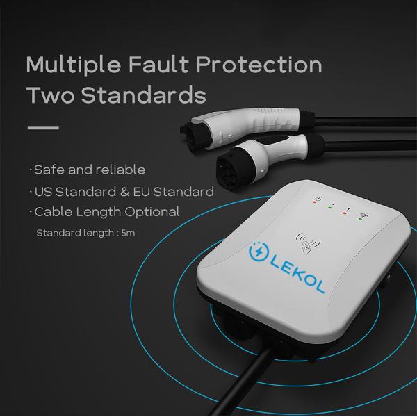 EV Electric Vehicle Wall Charger OCPP 3.5kw Single Gun Priced