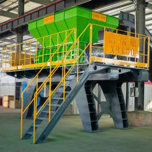 Waste Recycling Scrap Shredder Machine Double Shaft Scrap Iron Shredder