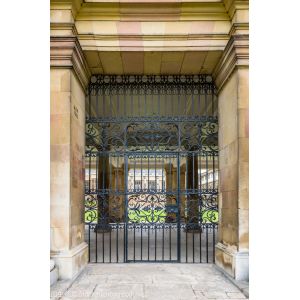 Galvanized Fence Power Coated Cast Iron Balcony Railing