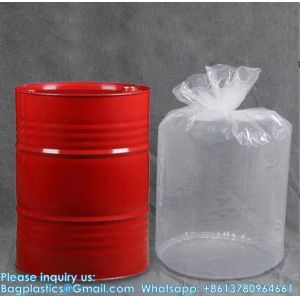 Plastic Manufacturer Supplies Durable Round Bottom Plastic Drum Barrel Liners