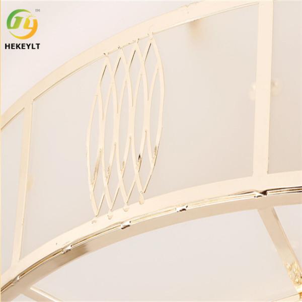 Hot Sale Luxury Led Crystal Golden Ceiling Lamp For Bedroom living room