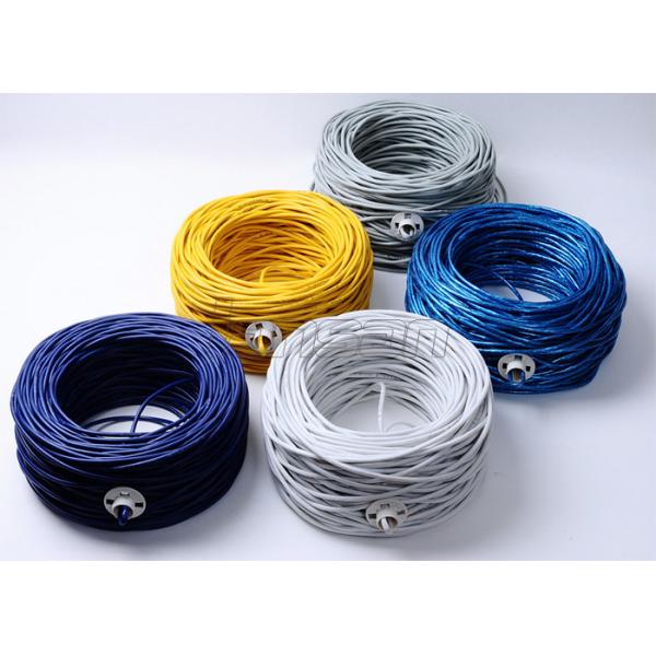 HDPE Insulation 500Mzh 1000ft Cat6A Lan Cable LSZH Networking