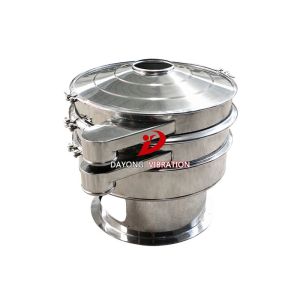 Quality Micron Mesh Circular Sodium Caseinate Rotary Vibrating Screen for sale