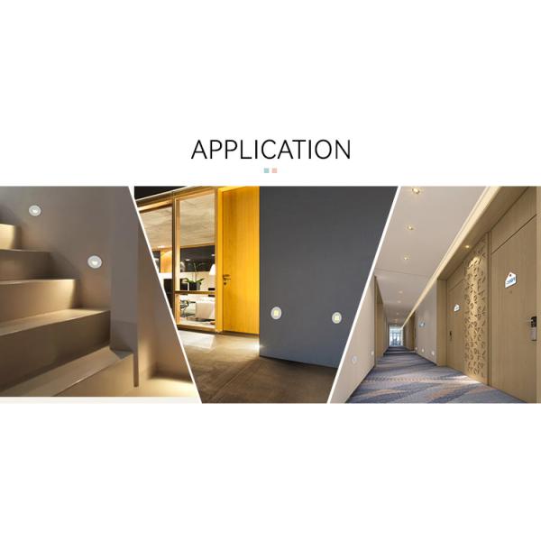 Recycled Ocean Led Stair Lights DC12V 2700K 3000K 4000K Selectable LED Step Light