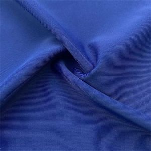 4 Way Spandex Lycra Textured Swimwear Fabric Custom Shiny Waterproof