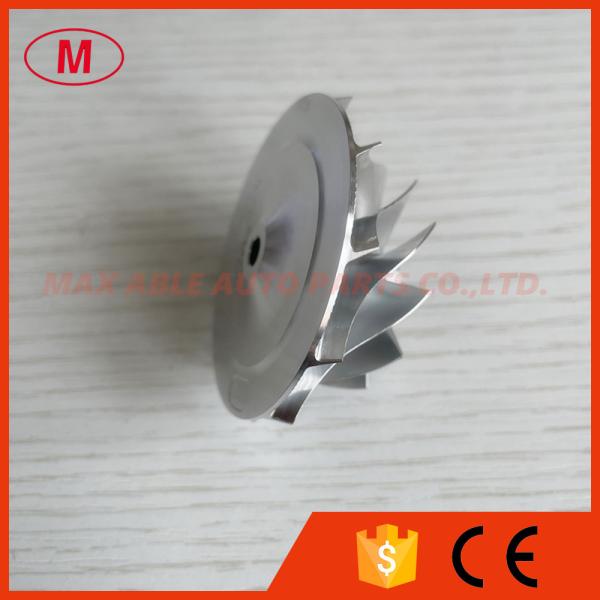 CT10 40.60/55.69mm 17201-0L020HF 11+0 blades turbo milling/aluminum 2618/billet compressor wheel FOR Upgrade 17201-0L020