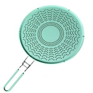 FDA Kitchen Silicone Splatter Cover With Foldable Handle 33cm
