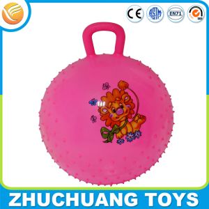 wholesale pvc spike kids play jumping hopper toy expandable balls