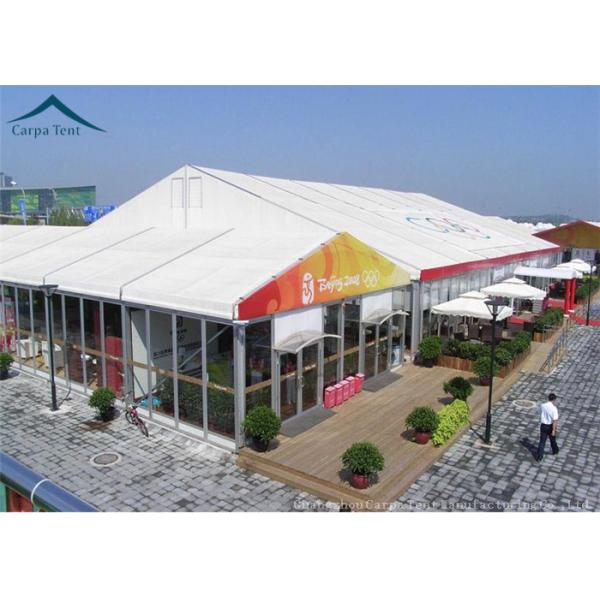 1200 Square Meter Gigatent Party Tent Canopy Clear Orange Black Blue