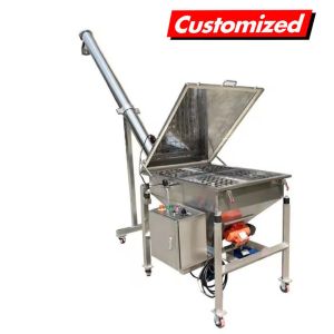 Quality Full Automatic Auger Feeder Stainless Steel Screw Conveyor Granule Feeder Customized for sale