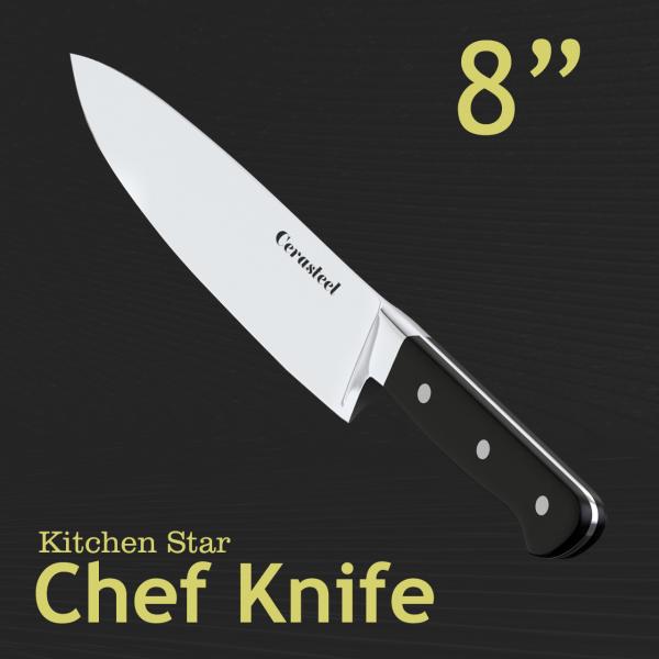 Buy Cerasteel Knife 8 Inch Chef Knife With ABS Handle at wholesale prices