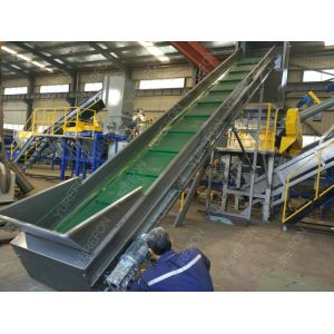 Automatic Plastic Washing Recycling Machine , Low Consumption Plastic Bag