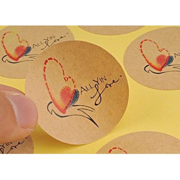 Buy Personalized Printable Label Stickers Craft Paper Material Self Adhesive at wholesale prices